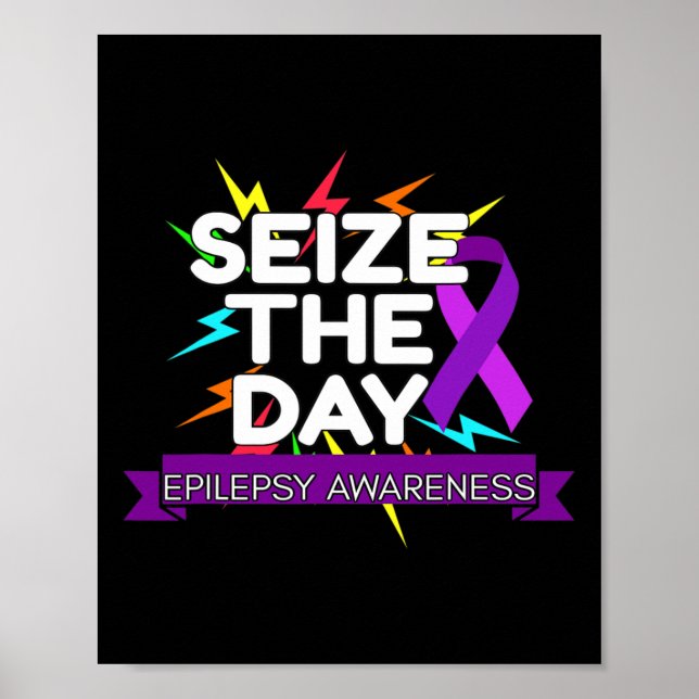 Epilepsie-Bewusstsein  Poster (Vorne)