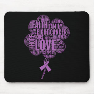 Epilepsie Bewusstsein Ribbon Mousepad