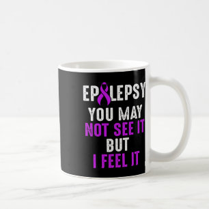 Epilepsie-Bewusstsein Sehen Sie Epileptischer Krie Kaffeetasse