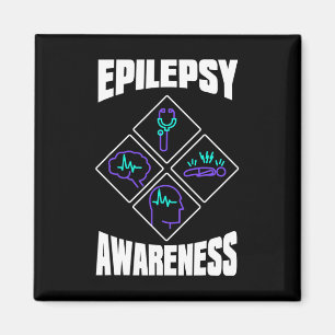 Epilepsie-Bewusstsein Spezialisiert Epileptischer Magnet