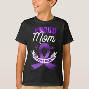 Epilepsie Bewusstsein stolz Mama eines Epilepsie W T-Shirt