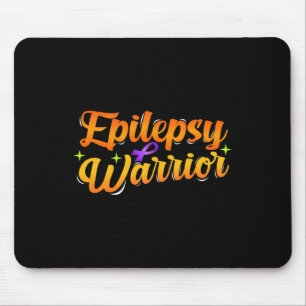 Epilepsie-Bewusstsein USA Epileptischer Krieger Üb Mousepad