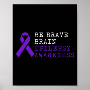 Epilepsie-Bewusstsein Wahl Lustiger Epileptischer Poster