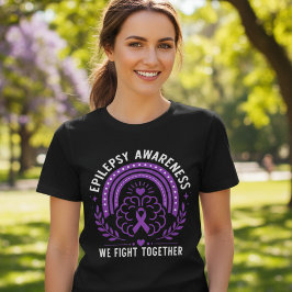 Epilepsie-Bewusstsein Wir kämpfen gemeinsam Tri-Blend Shirt