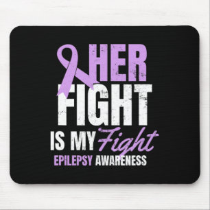 Epilepsie-Bewusstseins-Design Ihr Kampf Mein Gesch Mousepad