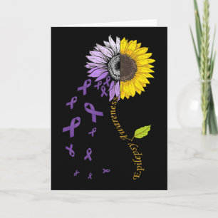 Epilepsie-Bewusstseins-Sonnenblume  Karte