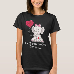 Epilepsie-Bewusstseinselefant  T-Shirt