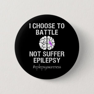 Epilepsie Bewusstseinsmonat, für das ich mich ents Button