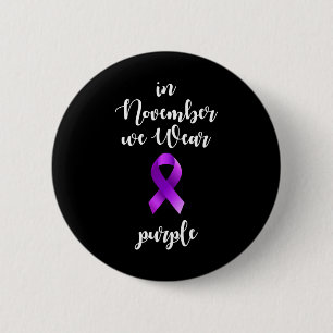 Epilepsie-Bewusstseinsmonat Im November Tragen Wir Button