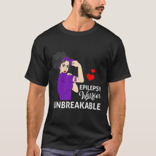 Epilepsie-Bewusstseinswarter unzerbrechlicher star T-Shirt