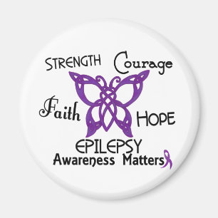 Epilepsie Celtic Butterfly 3 Magnet