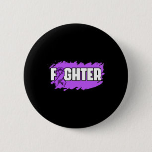 Epilepsie Fighter Epilepsy Survivor Epilepsy Aware Button