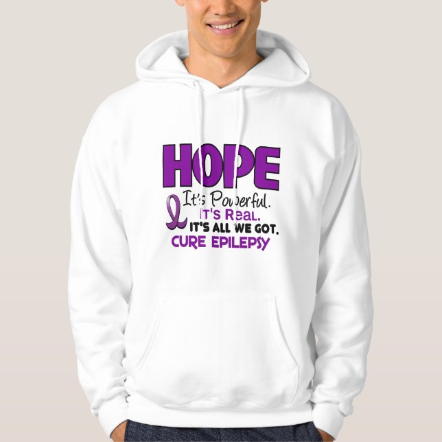 Epilepsie HOFFNUNG 1 Hoodie (Vorderseite)