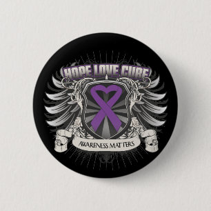 Epilepsie-Hoffnungs-Liebe-Heilung Button