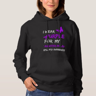 Epilepsie Ich Trage Lila Für Meine Schwiegertochte Hoodie