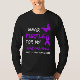 Epilepsie Ich trage Lila für meinen Urenkel Ribbo T-Shirt