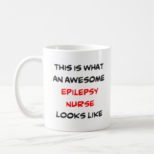 Epilepsie-Krankenschwester, phantastisch Kaffeetasse (Links)