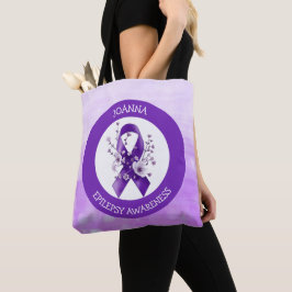 Epilepsie-Krieger | Lila Awareness-Schleife