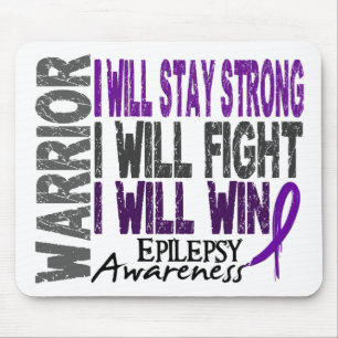Epilepsie-Krieger Mousepad