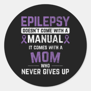 Epilepsie Mama Epilepsie Epilepsie Awareness Epile Runder Aufkleber