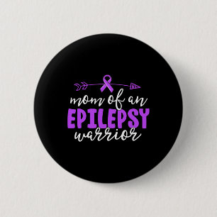 Epilepsie Mama Lila Schleimhaut Button