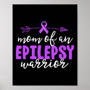 Epilepsie Mama Lila Schleimhaut Poster