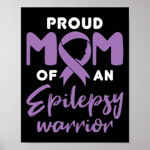 Epilepsie Mama Seizure Awareness Proud Mama Epilep Poster