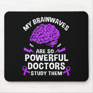 Epilepsie meine Gehirnwellen sind so mächtig Ärzte Mousepad