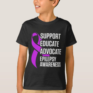 Epilepsie Sensibilisierung Erziehung Epileptic War T-Shirt