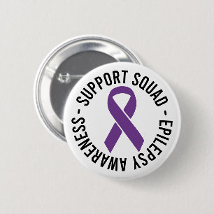 Epilepsie-Support-Squad-Bewusstseinsgeschenk Button