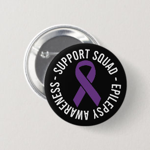 Epilepsie-Support-Squad-Bewusstseinsgeschenk Button