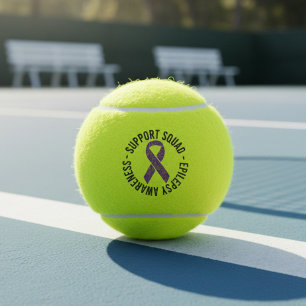 Epilepsie-Support-Squad-Tennisschenkung Tennisbälle