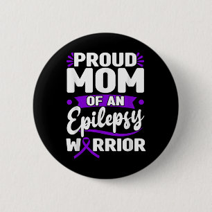 Epilepsie unterstützen Warrior Epilepsy Sensibilis Button