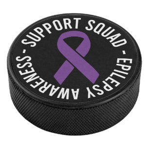 Epilepsie-Unterstützungsmannschaft Hockey-Geschenk Eishockey Puck