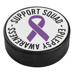 Epilepsie-Unterstützungsmannschaft Hockey-Geschenk Eishockey Puck