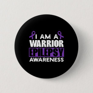 Epilepsie Warrior Epilepsie Krampfanfälle Epilepsi Button