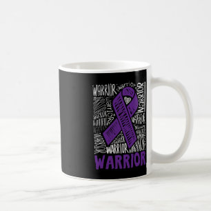 Epilepsie Warrior Family Support Geschenk Lila Ban Kaffeetasse