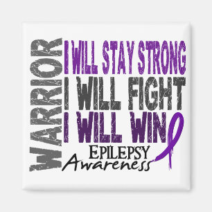 Epilepsie Warrior Magnet