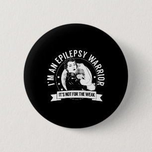 Epilepsie Warrior Nftw - Epilepsie Bewusstsein Button