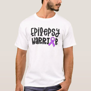Epilepsie Warrior Shirt Kinder Lila Ribbon Awarene