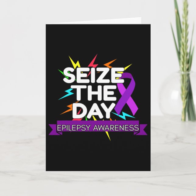 Epilepsy Awareness  Karte (Vorderseite)