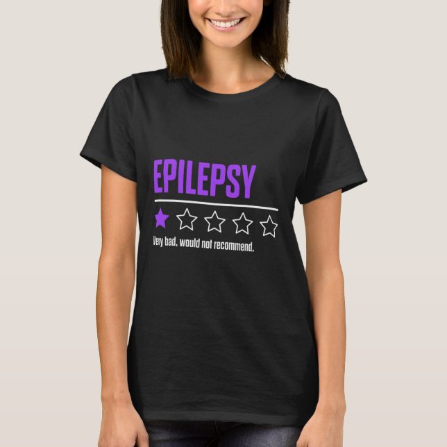Epilepsy Awareness Succeed Epileptic Warrior Survi T-Shirt (Vorderseite)