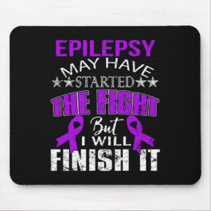 EPILEPSY BEGANN DEN KAMPF, DEN ICH MIT SHIR BEENDE MOUSEPAD