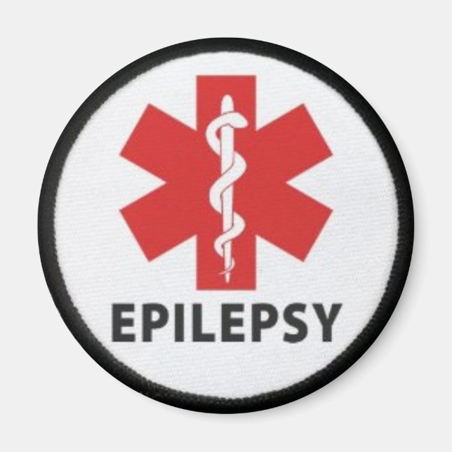 EPILEPSY-KÜHLSCHRANKMAGNET MAGNET (Vorne)