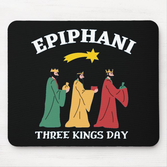Epiphani Three Kings Day Mousepad (Vorne)