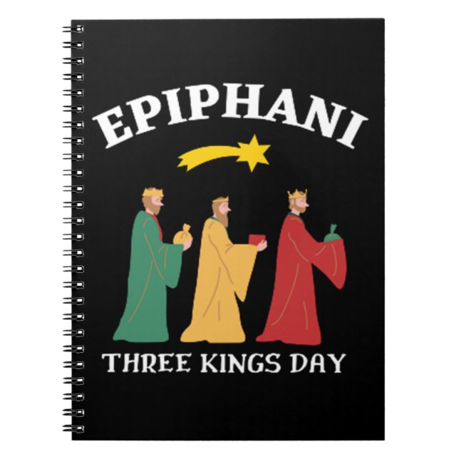 Epiphani Three Kings Day Notizblock (Vorderseite)