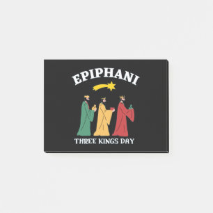 Epiphani Three Kings Day Post-it Klebezettel