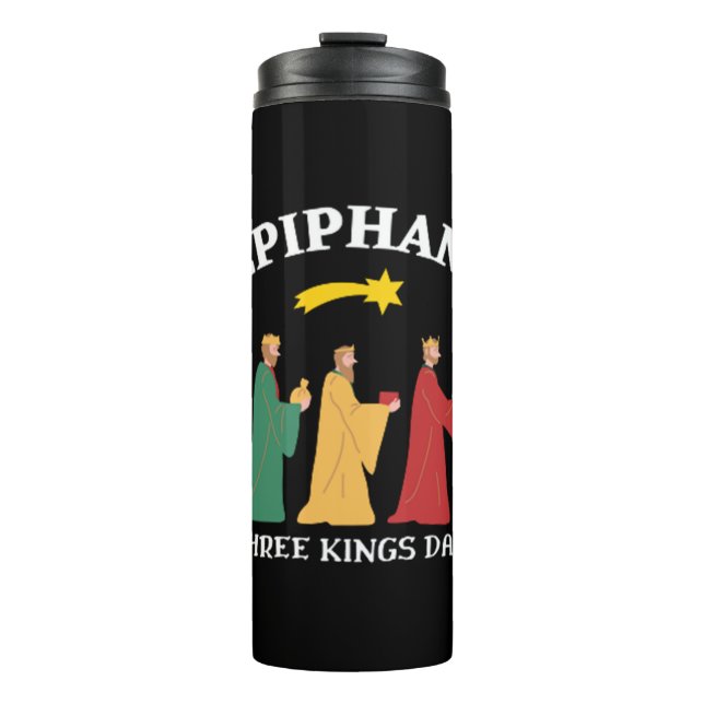 Epiphani Three Kings Day Thermosbecher (Vorderseite)