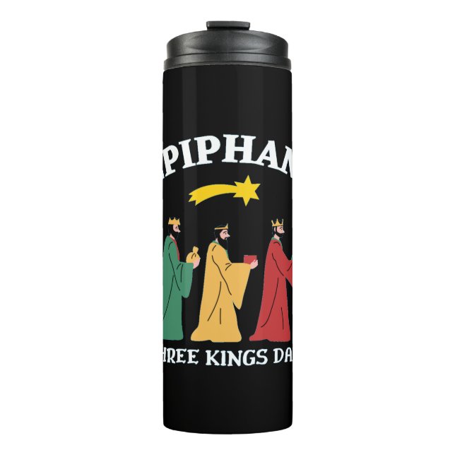 Epiphani Three Kings Day Thermosbecher (Vorderseite)
