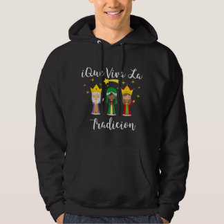 Epiphany Day Three Wise Men Los Reyes Magos Dia De Hoodie
